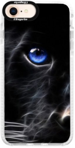 Silikonové pouzdro Bumper iSaprio - Black Puma - iPhone 8