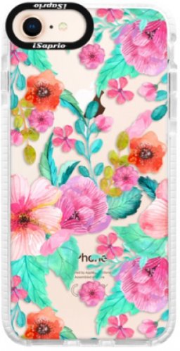 Silikonové pouzdro Bumper iSaprio - Flower Pattern 01 - iPhone 8