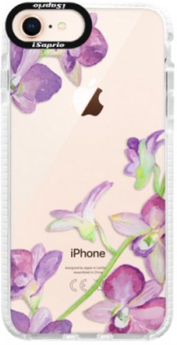 Silikonové pouzdro Bumper iSaprio - Purple Orchid - iPhone 8