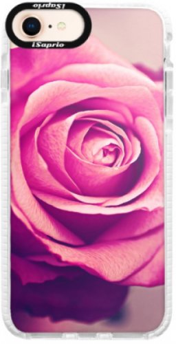 Silikonové pouzdro Bumper iSaprio - Pink Rose - iPhone 8