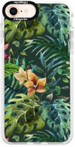 Silikonové pouzdro Bumper iSaprio - Tropical Green 02 - iPhone 8