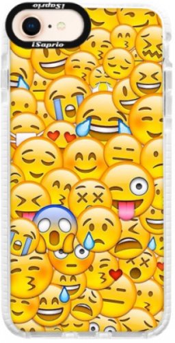 Silikonové pouzdro Bumper iSaprio - Emoji - iPhone 8