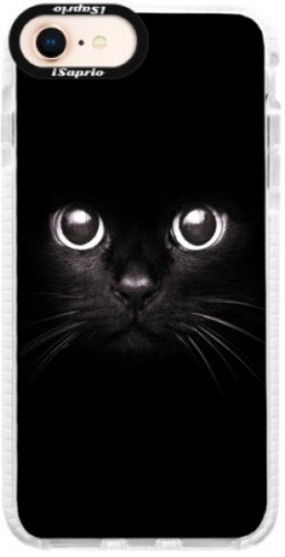 Silikonové pouzdro Bumper iSaprio - Black Cat - iPhone 8