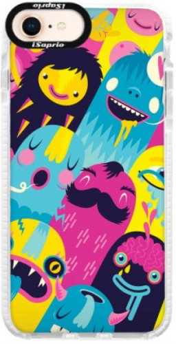 Silikonové pouzdro Bumper iSaprio - Monsters - iPhone 8