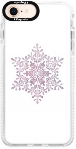 Silikonové pouzdro Bumper iSaprio - Snow Flake - iPhone 8