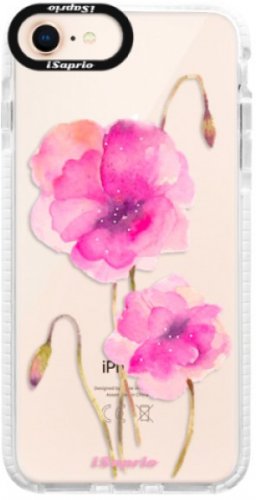 Silikonové pouzdro Bumper iSaprio - Poppies 02 - iPhone 8