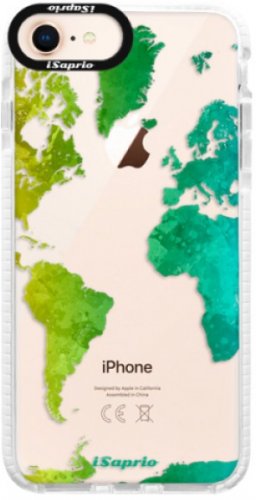Silikonové pouzdro Bumper iSaprio - Cold Map - iPhone 8