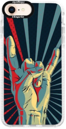 Silikonové pouzdro Bumper iSaprio - Rock - iPhone 8