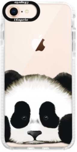 Silikonové pouzdro Bumper iSaprio - Sad Panda - iPhone 8