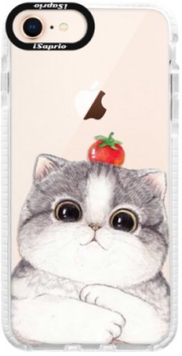 Silikonové pouzdro Bumper iSaprio - Cat 03 - iPhone 8