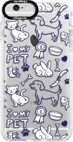 Silikonové pouzdro Bumper iSaprio - Love my pets - iPhone 6 Plus/6S Plus