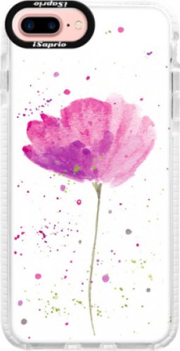 Silikonové pouzdro Bumper iSaprio - Poppies - iPhone 7 Plus