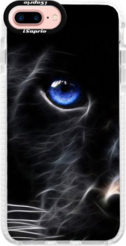 Silikonové pouzdro Bumper iSaprio - Black Puma - iPhone 7 Plus