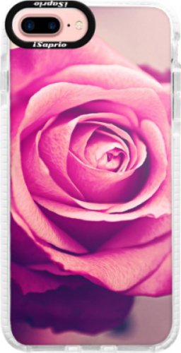 Silikonové pouzdro Bumper iSaprio - Pink Rose - iPhone 7 Plus