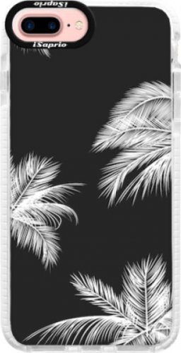 Silikonové pouzdro Bumper iSaprio - White Palm - iPhone 7 Plus