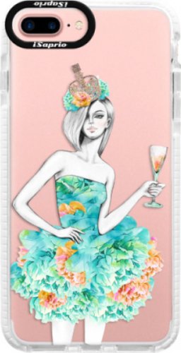 Silikonové pouzdro Bumper iSaprio - Queen of Parties - iPhone 7 Plus
