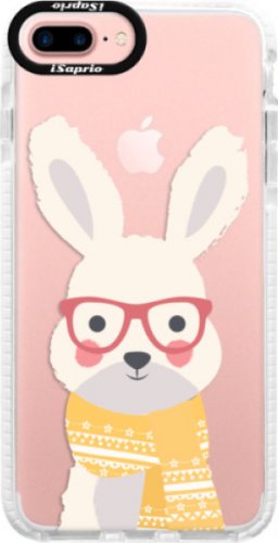 Silikonové pouzdro Bumper iSaprio - Smart Rabbit - iPhone 7 Plus