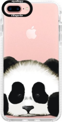 Silikonové pouzdro Bumper iSaprio - Sad Panda - iPhone 7 Plus