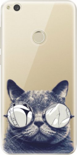 Odolné silikonové pouzdro iSaprio - Crazy Cat 01 - Huawei P9 Lite 2017