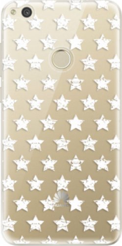 Odolné silikonové pouzdro iSaprio - Stars Pattern - white - Huawei P9 Lite 2017