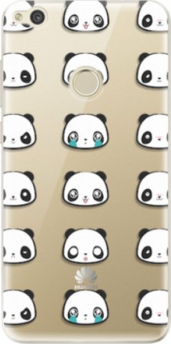 Odolné silikonové pouzdro iSaprio - Panda pattern 01 - Huawei P9 Lite 2017