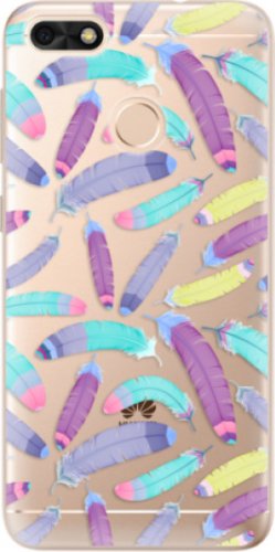 Odolné silikonové pouzdro iSaprio - Feather Pattern 01 - Huawei P9 Lite Mini