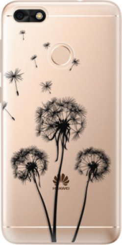 Odolné silikonové pouzdro iSaprio - Three Dandelions - black - Huawei P9 Lite Mini