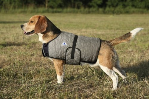 Chladící vesta pro psy HyperKewl šedá 23-30cm / S