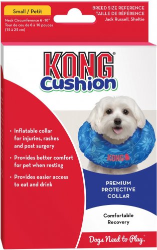 Kong Cushion ochranný límec pro psy vel.  S - obvod krku 20 - 30cm