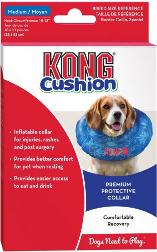 Kong Cushion ochranný límec pro psy vel. M - obvod krku 33 - 46cm
