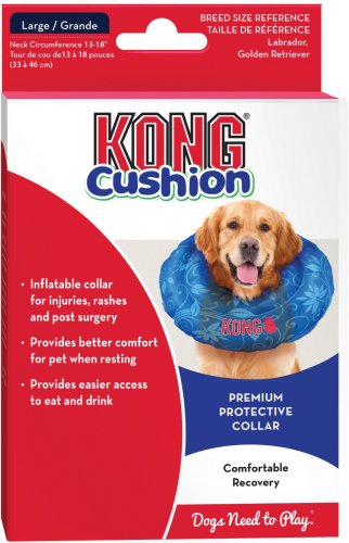 Kong Cushion ochranný límec pro psy vel. L - obvod krku 48 - 61cm