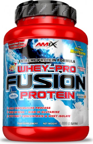 Amix Whey-Pro Fusion 1000 g dvojitá bílá čokoláda