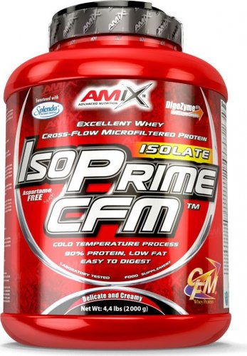Amix IsoPrime CFM Isolate 2000 g jahoda