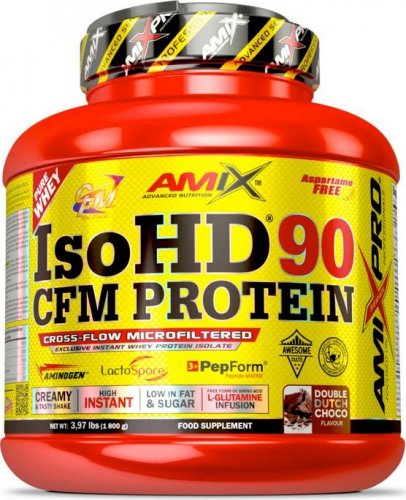 Amix IsoHD 90 CFM Protein 1800 g dvojitá čokoláda