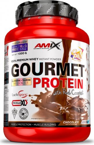Amix Gourmet Protein 1000 g kokos - vanilka - jogurt