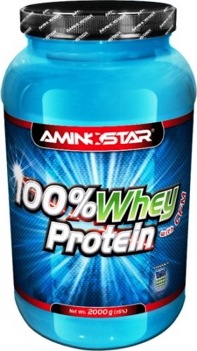 Aminostar 100% Whey Protein with CFM 2000 g banán
