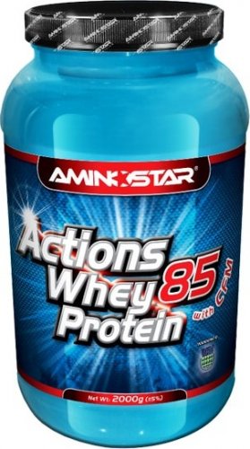 Aminostar Whey Protein Actions 85 2000 g jahoda