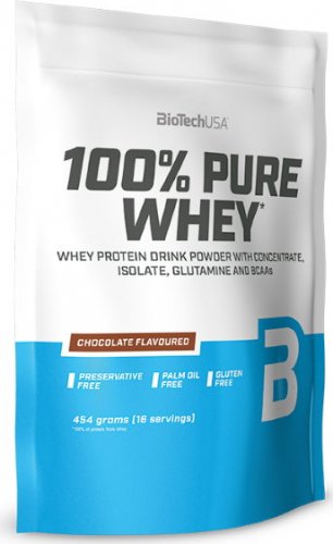BioTech 100% Pure Whey 454 g vanilka