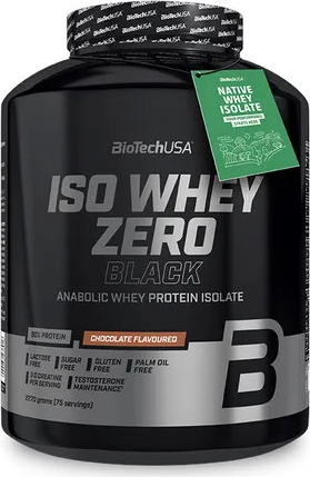 BioTech ISO Whey Zero Black 2270 g jahoda