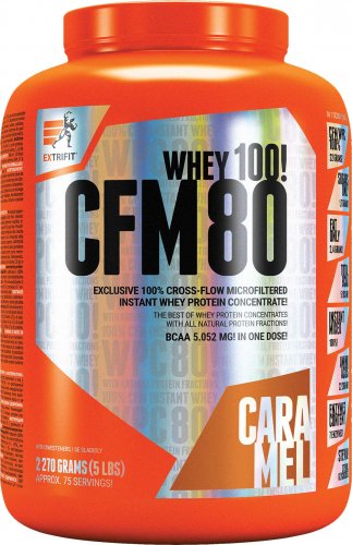 Extrifit CFM Instant Whey 80 2270 g čokoláda