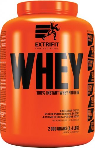 Extrifit 100% Whey Protein 2000 g jahoda
