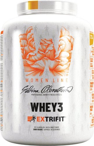 Extrifit Whey3 2000 g mléčná čokoláda