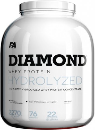 Fitness Authority Diamond Hydrolysed Whey Protein
 2270 g broskev