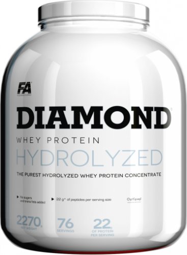 Fitness Authority Diamond Hydrolysed Whey Protein 2270 g čokoláda
