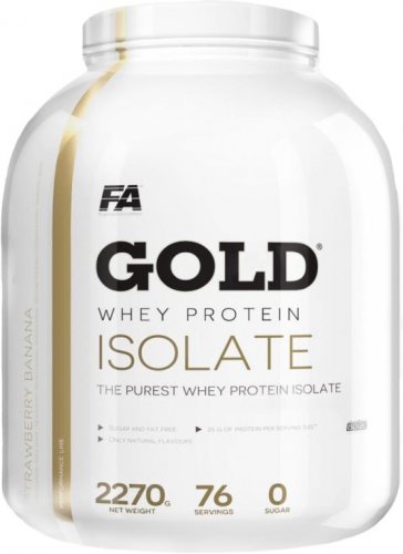 Fitness Authority Gold Whey Protein Isolate
 2270 g malina