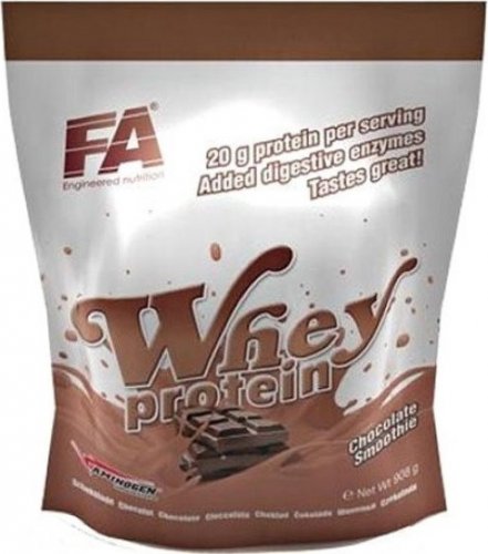 Fitness Authority Whey Protein 908 g bílá čokoláda - kokos