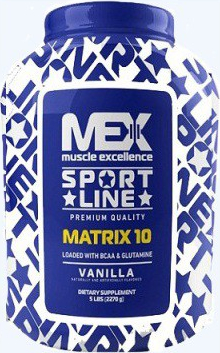 Mex Nutrition Matrix 10 2270 g jahoda
