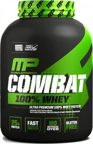 MusclePharm Combat 100% Whey 2269 g vanilka