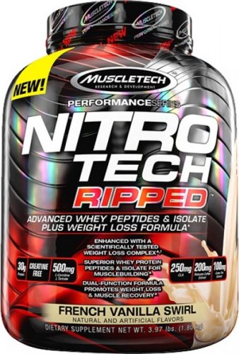 MuscleTech Nitro-Tech Ripped 1800 g čokoláda