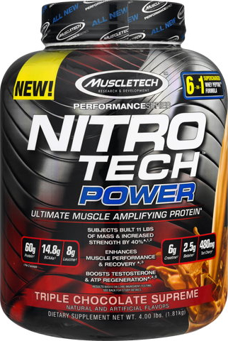 MuscleTech Nitro-Tech Power 1800 g vanilka